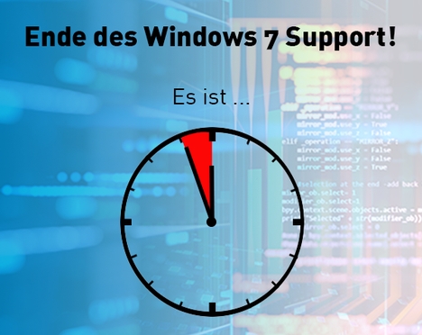 Microsoft stellt Support für Windows 7 ein